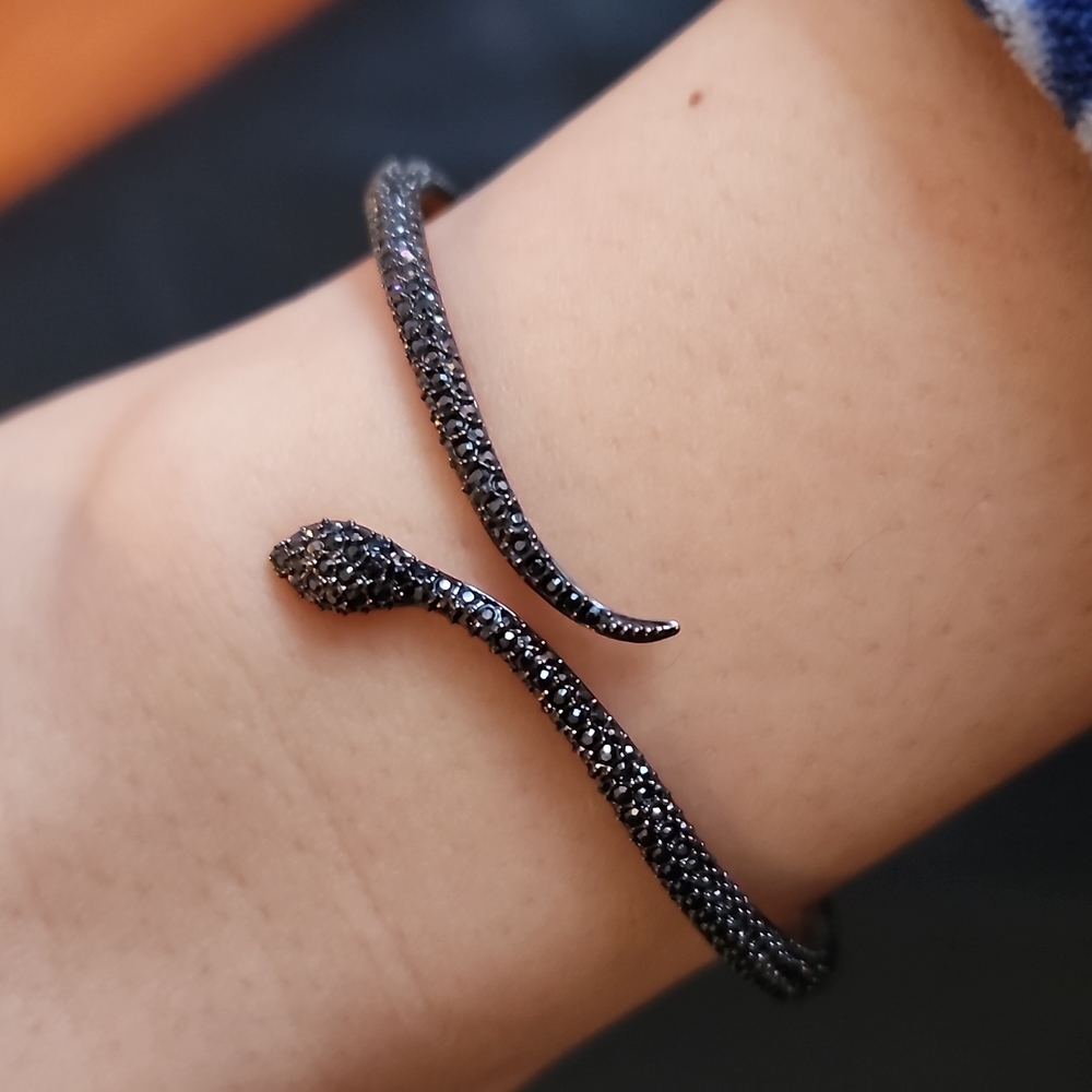 Swarovski Leslie Snake Bangle